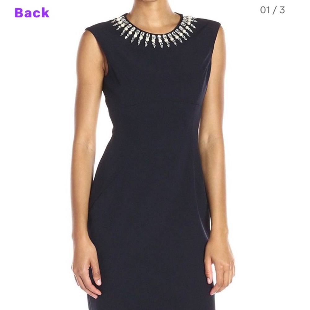 Vince Camuto Navy Dress